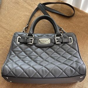 Michael Kors Gray Quilted Women's Bag